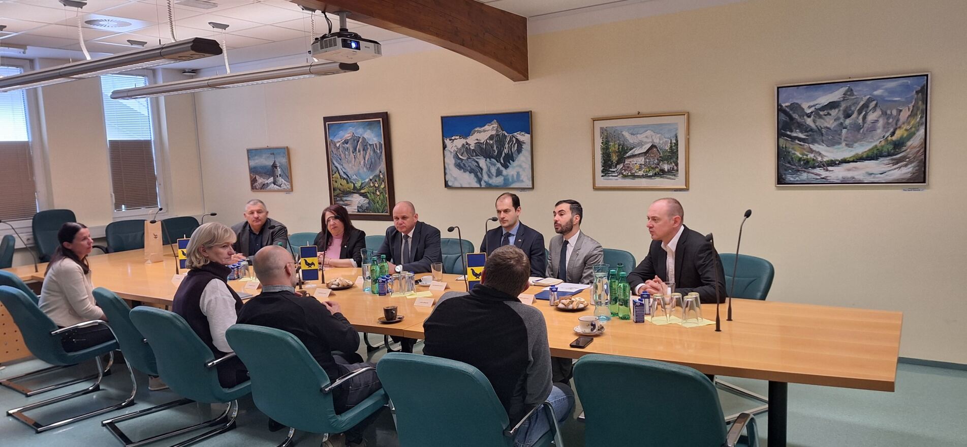 Delegacija iz Baskega obiskala Kranjsko Goro